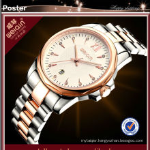 quartz stainless steel watch 3ATM water resistant